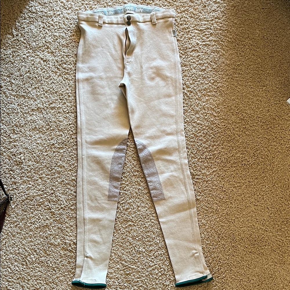 Devon Aire Cream Equestrian Riding Breeches